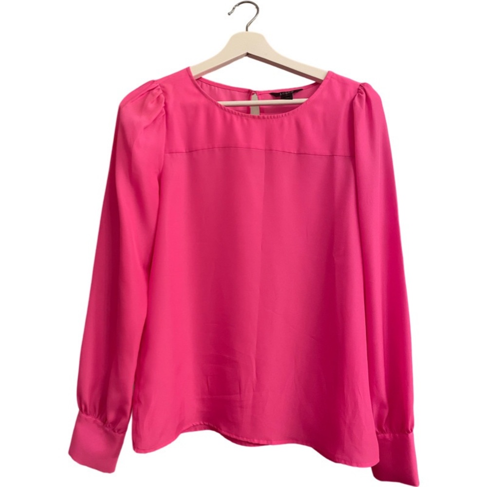 Hot Pink long sleeve shirt from JCrew